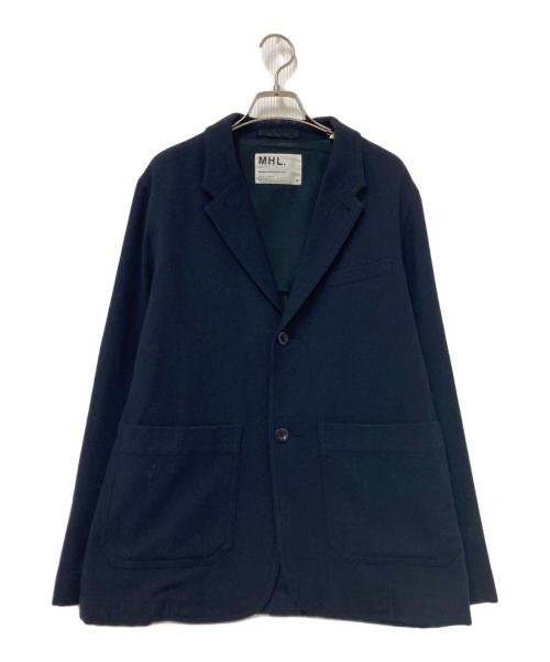 MHL（エムエイチエル）MHL (エムエイチエル) ウール2Bジャケット ブラック サイズ:Mの古着・服飾アイテム