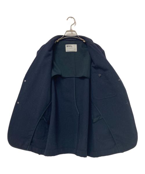 MHL（エムエイチエル）MHL (エムエイチエル) ウール2Bジャケット ブラック サイズ:Mの古着・服飾アイテム