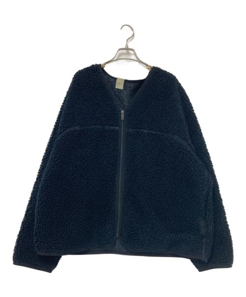 N.HOOLYWOOD（エヌ ハリウッド）N.HOOLYWOOD (エヌ ハリウッド) フリースジャケット ブラック サイズ:40の古着・服飾アイテム