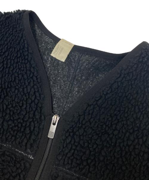 N.HOOLYWOOD（エヌ ハリウッド）N.HOOLYWOOD (エヌ ハリウッド) フリースジャケット ブラック サイズ:40の古着・服飾アイテム