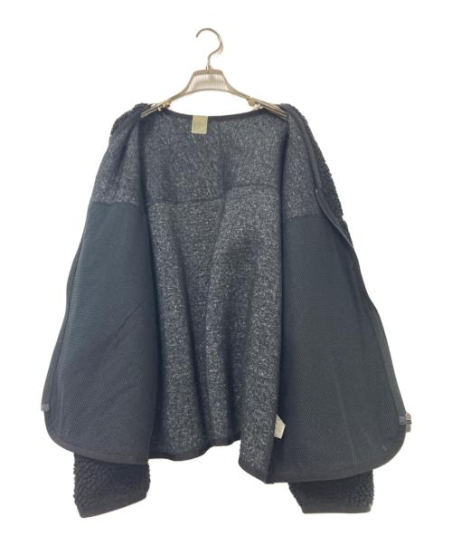 N.HOOLYWOOD（エヌ ハリウッド）N.HOOLYWOOD (エヌ ハリウッド) フリースジャケット ブラック サイズ:40の古着・服飾アイテム