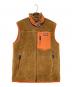 Patagonia（パタゴニア）の古着「Classic Retro-X VEST」｜ブラウン×オレンジ