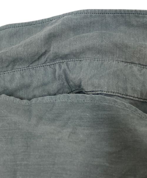 08sircus（ゼロエイトサーカス）08sircus (ゼロエイトサーカス) レイヤードネックシャツ グレー サイズ:4の古着・服飾アイテム