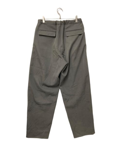 THE RERACS（ザ リラクス）THE RERACS (ザ リラクス) ウールイージースラックス グレー サイズ:48の古着・服飾アイテム