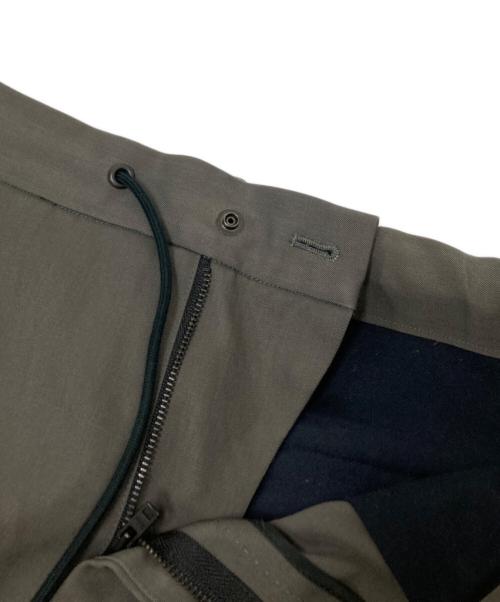 THE RERACS（ザ リラクス）THE RERACS (ザ リラクス) ウールイージースラックス グレー サイズ:48の古着・服飾アイテム