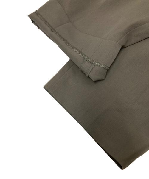 THE RERACS（ザ リラクス）THE RERACS (ザ リラクス) ウールイージースラックス グレー サイズ:48の古着・服飾アイテム