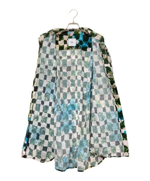 Hedie.+（エディークロス）Hedie.+ (エディークロス) Complex Floral Pattern Shirts グリーン サイズ:Mの古着・服飾アイテム