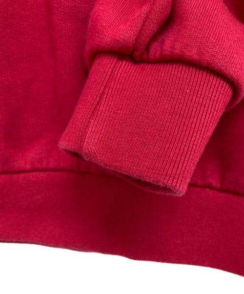 maison kitsune（メゾンキツネ）maison kitsune (メゾンキツネ) FOX HEAD PATCH スウェット レッド サイズ:Sの古着・服飾アイテム
