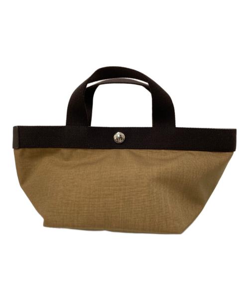 Herve Chapelier（エルベシャプリエ）Herve Chapelier (エルベシャプリエ) ハンドバッグ ブラウン×ベージュの古着・服飾アイテム