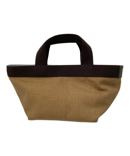 Herve Chapelier（エルベシャプリエ）Herve Chapelier (エルベシャプリエ) ハンドバッグ ブラウン×ベージュの古着・服飾アイテム