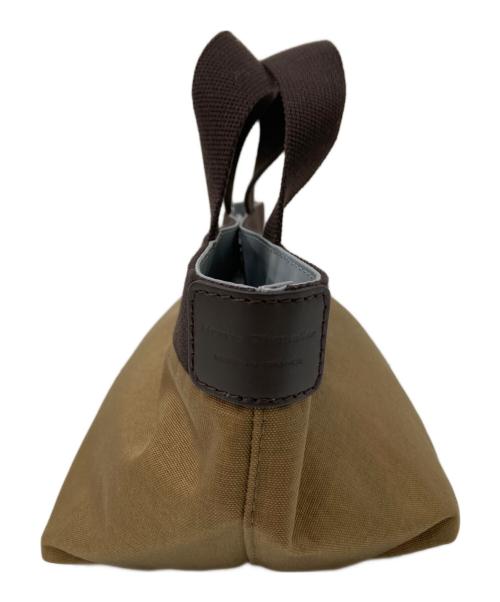 Herve Chapelier（エルベシャプリエ）Herve Chapelier (エルベシャプリエ) ハンドバッグ ブラウン×ベージュの古着・服飾アイテム