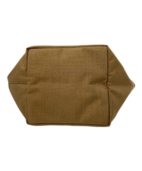 Herve Chapelier（エルベシャプリエ）Herve Chapelier (エルベシャプリエ) ハンドバッグ ブラウン×ベージュの古着・服飾アイテム