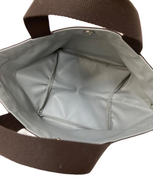 Herve Chapelier（エルベシャプリエ）Herve Chapelier (エルベシャプリエ) ハンドバッグ ブラウン×ベージュの古着・服飾アイテム