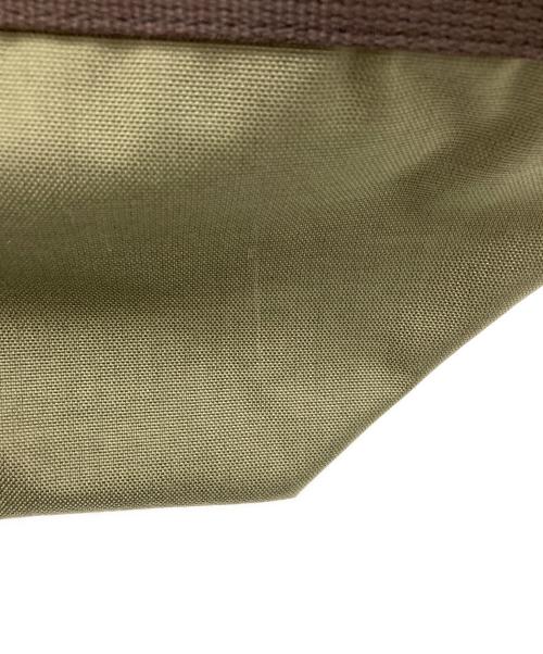 Herve Chapelier（エルベシャプリエ）Herve Chapelier (エルベシャプリエ) ミニハンドバッグ ブラウン×オリーブの古着・服飾アイテム