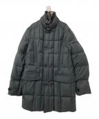 MOORERムーレー）の古着「シェイプメモリーダブルブレストダウンコート」｜グレー