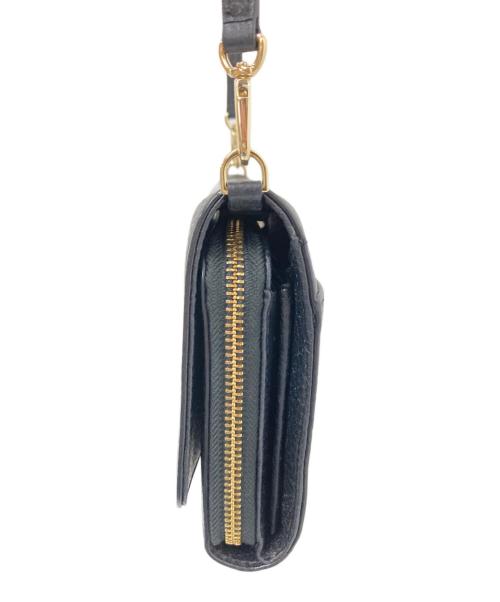 TORY BURCH（トリーバーチ）TORY BURCH (トリーバーチ) フロントロゴショルダーバッグ ブラック サイズ:下記参照の古着・服飾アイテム