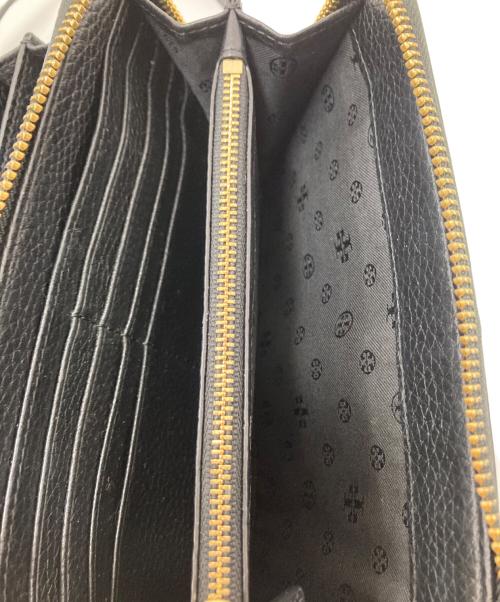 TORY BURCH（トリーバーチ）TORY BURCH (トリーバーチ) フロントロゴショルダーバッグ ブラック サイズ:下記参照の古着・服飾アイテム