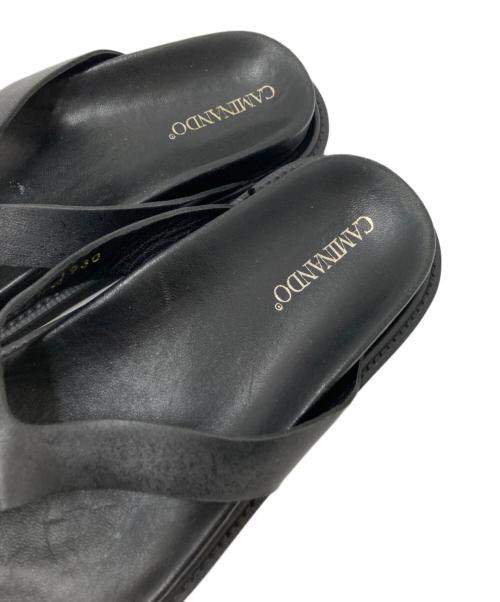 Caminando（カミナンド）Caminando (カミナンド) ビーチサンダル ブラック サイズ:下記参照の古着・服飾アイテム