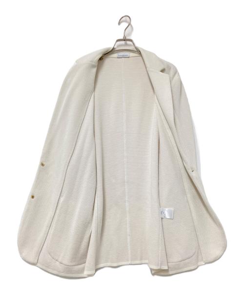 STRASBURGO（ストラスブルゴ）STRASBURGO (ストラスブルゴ) アンコンジャケット ホワイト サイズ:Mの古着・服飾アイテム