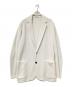 STRASBURGO（ストラスブルゴ）の古着「アンコンジャケット」｜ホワイト
