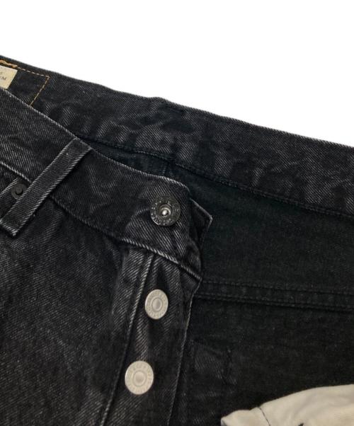 LEVI'S PReMIUM（リーバイス プレミアム）LEVI'S PReMIUM (リーバイスプレミアム) 501ブラックデニムパンツ ブラック サイズ:W33×L28の古着・服飾アイテム
