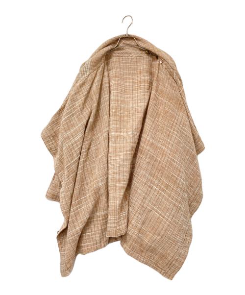 USAATO（ウサト）USAATO (ウサト) デザインジャケット ブラウン×アイボリー サイズ:下記参照の古着・服飾アイテム