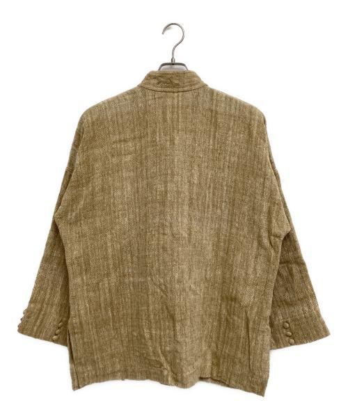 USAATO（ウサト）USAATO (ウサト) バンドカラーシャツ ベージュ サイズ:下記参照の古着・服飾アイテム