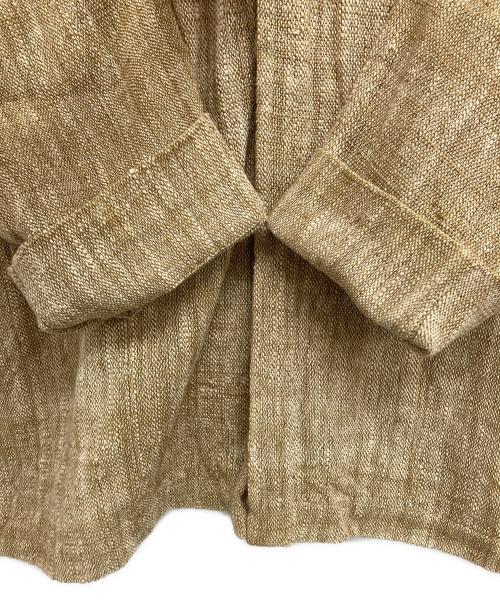 USAATO（ウサト）USAATO (ウサト) バンドカラーシャツ ベージュ サイズ:下記参照の古着・服飾アイテム