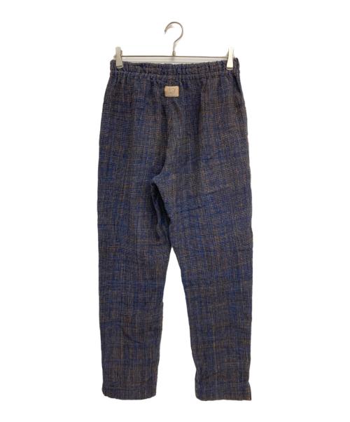 USAATO（ウサト）USAATO (ウサト) イージーパンツ ネイビー×ブラウン サイズ:下記参照の古着・服飾アイテム