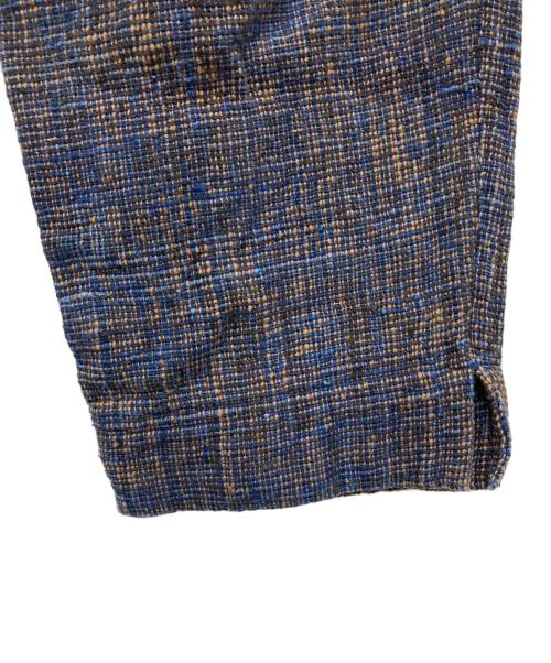 USAATO（ウサト）USAATO (ウサト) イージーパンツ ネイビー×ブラウン サイズ:下記参照の古着・服飾アイテム