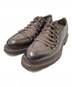 CERBEROチェルベロ）の古着「Uチップシューズ」｜ブラウン