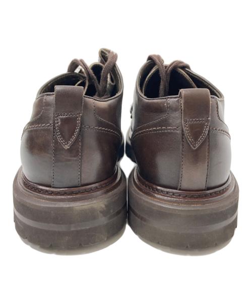 CERBERO（チェルベロ）CERBERO (チェルベロ) Uチップシューズ ブラウン サイズ:42の古着・服飾アイテム