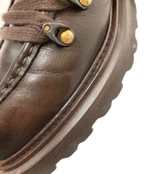 CERBERO（チェルベロ）CERBERO (チェルベロ) Uチップシューズ ブラウン サイズ:42の古着・服飾アイテム