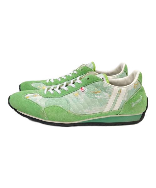 PATRICK（パトリック）PATRICK (パトリック) PEANUTS (ピーナッツ) ローカットスニーカー グリーン サイズ:44の古着・服飾アイテム
