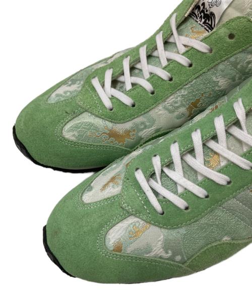 PATRICK（パトリック）PATRICK (パトリック) PEANUTS (ピーナッツ) ローカットスニーカー グリーン サイズ:44の古着・服飾アイテム