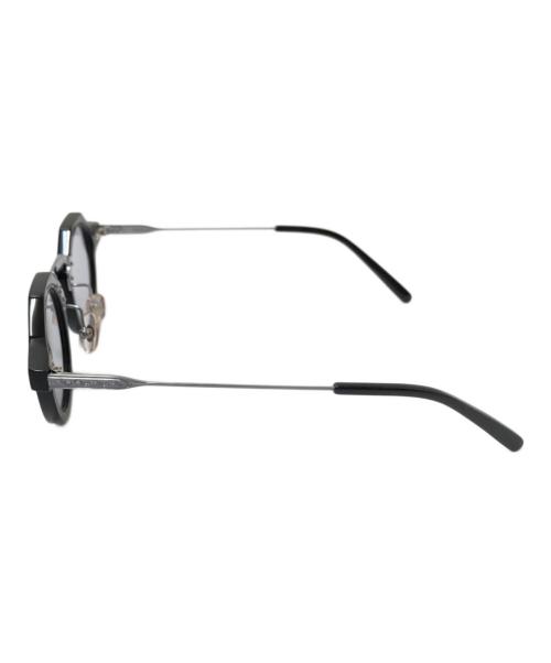 NEW.（ニュー）NEW. (ニュー) サングラス ブラック×シルバー サイズ:44□22-145-01の古着・服飾アイテム