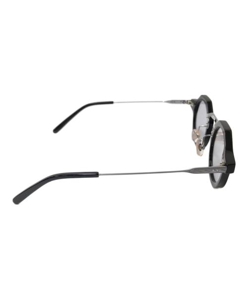 NEW.（ニュー）NEW. (ニュー) サングラス ブラック×シルバー サイズ:44□22-145-01の古着・服飾アイテム