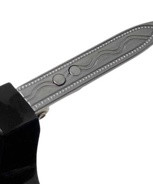 NEW.（ニュー）NEW. (ニュー) サングラス ブラック×シルバー サイズ:44□22-145-01の古着・服飾アイテム