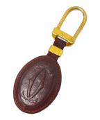 Cartierカルティエ）の古着「キーホルダー」｜ブラウン