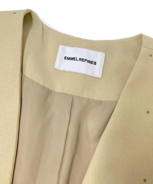 EMMEL REFINES（エメル リファインズ）EMMEL REFINES (エメル リファインズ) ホットフィット ボレロ ジャケット ベージュ サイズ:Sの古着・服飾アイテム