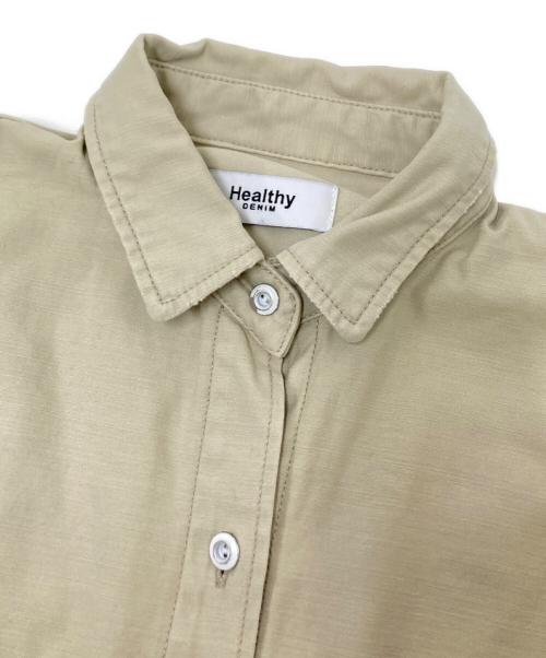 Healthy DENIM（ヘルシーデニム）Healthy DENIM (ヘルシーデニム) シャツ ベージュ サイズ:1の古着・服飾アイテム