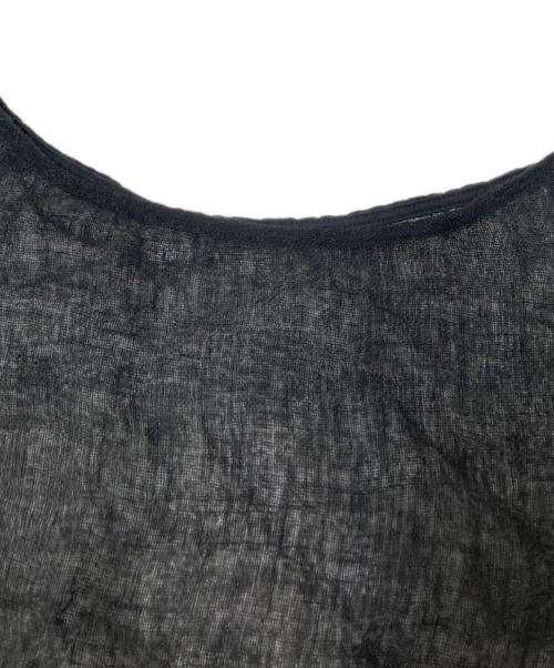 SLOBE IENA（スローブ イエナ）SLOBE IENA (スローブ イエナ) 甘織りリネンブラウス ブラック サイズ:下記参照の古着・服飾アイテム