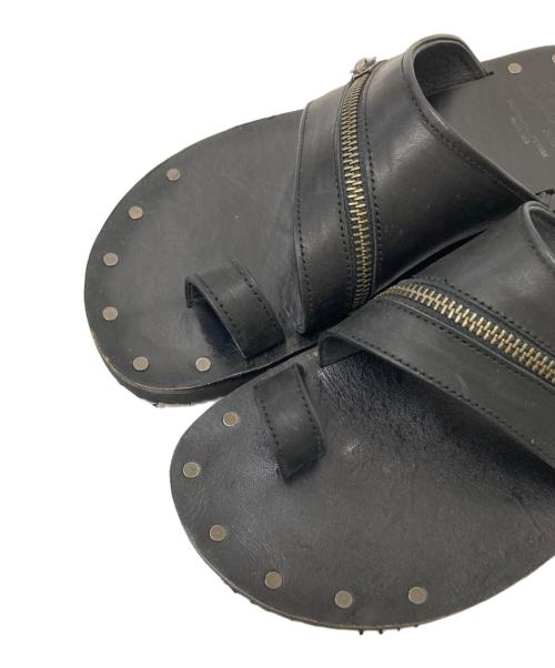 Schott（ショット）schott (ショット) スタッズレザーサンダル ブラック サイズ:1の古着・服飾アイテム