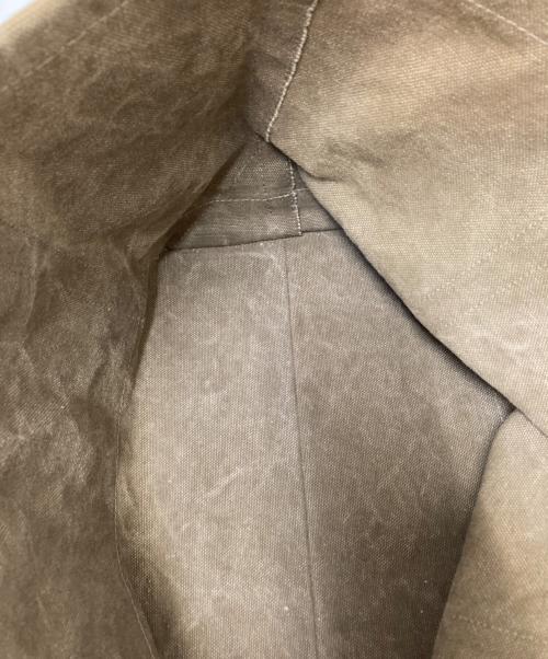 Uramado（ウラマド）Uramado (ウラマド) U tote オリーブ×ブラウン サイズ:下記参照の古着・服飾アイテム