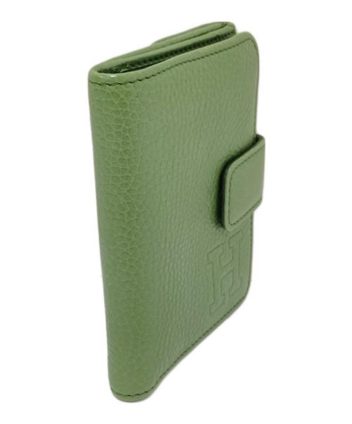 HIROFU（ヒロフ）HIROFU (ヒロフ) 2つ折り財布 グリーン サイズ:下記参照の古着・服飾アイテム