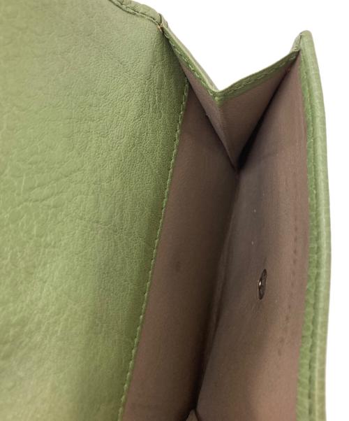 HIROFU（ヒロフ）HIROFU (ヒロフ) 2つ折り財布 グリーン サイズ:下記参照の古着・服飾アイテム