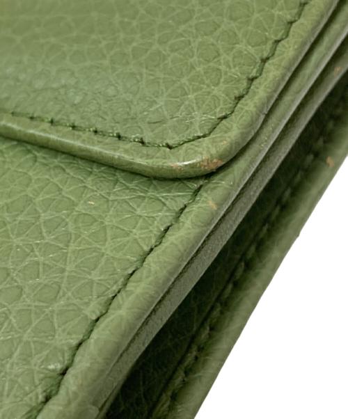 HIROFU（ヒロフ）HIROFU (ヒロフ) 2つ折り財布 グリーン サイズ:下記参照の古着・服飾アイテム