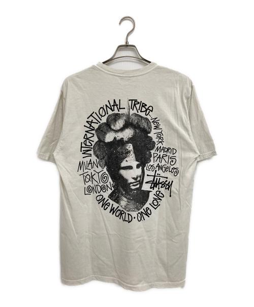 stussy（ステューシー）stussy (ステューシー) CAMELOT PIG DYED TEE ホワイト サイズ:Mの古着・服飾アイテム