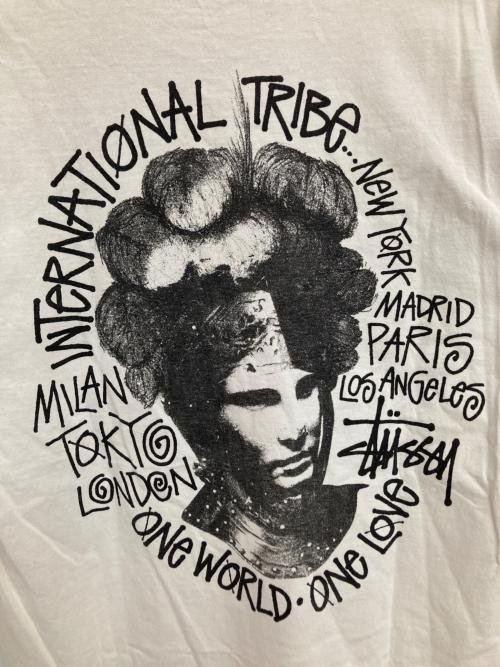 stussy（ステューシー）stussy (ステューシー) CAMELOT PIG DYED TEE ホワイト サイズ:Mの古着・服飾アイテム