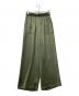 JOURNAL STANDARD relume（ジャーナルスタンダード レリューム）の古着「サテンベイカーパンツ」｜オリーブ